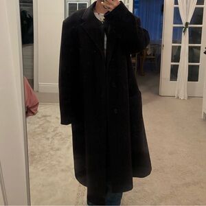 wool overcoat